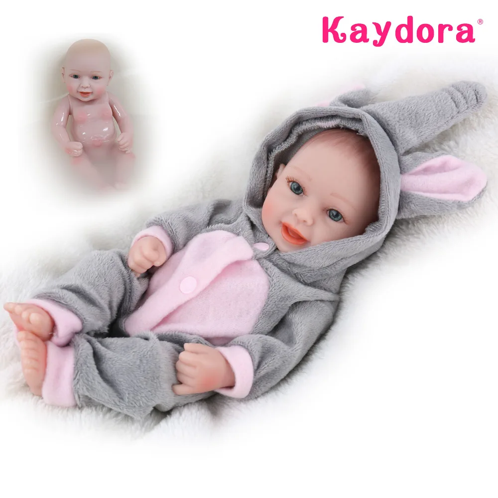 Милые мини полностью Мягкие силиконовые куклы Reborn Baby 25 см ручной работы очаровательные Playmates Новорожденные Bebe Игрушки для ванны Детские Рождественские подарки