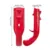 Creative Flying Cap Launcher Beer Opener Drink Opening Gun Shaped Bottle Lids Shooter Red Portable Cap Gun Shape Opener Bar Tool