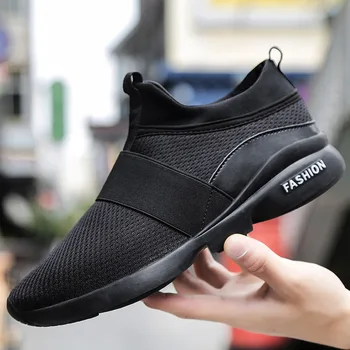 

2019 Men Running Shoes Comfortable Breathable Socks Shoes Outdoor Non-slip Sneakers Male Jogging Shoes Lightweight Walking Shoes