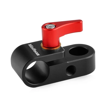 

Single hole 15mm Rod Clamp Mount for Camera Rig Plate Cage Top Handle Cheese Handle Grip p for Rod Extension System accessories