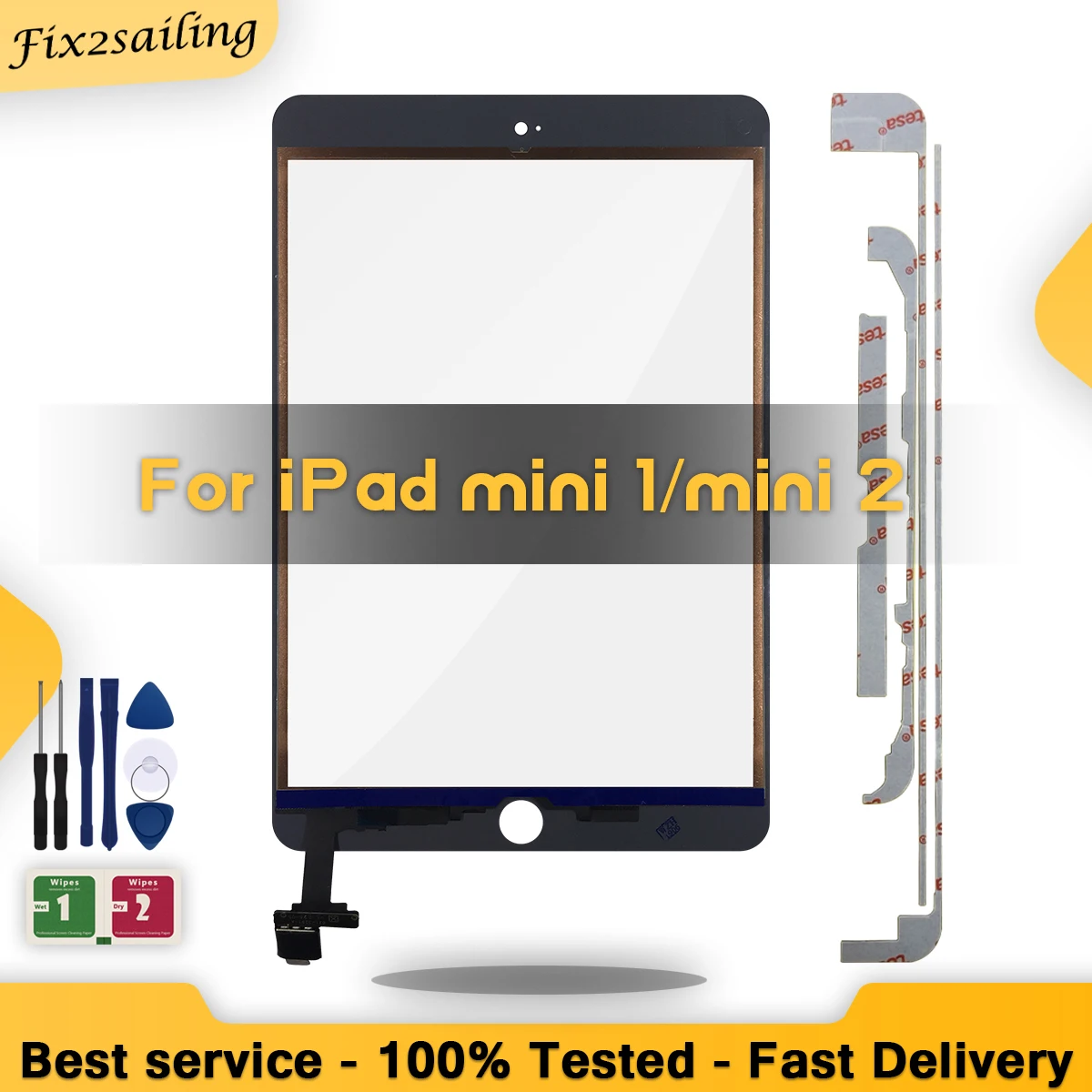 New 8 inch Touch Screen For iPad Mini Tablet Digitizer Sensor Brand Replacement 