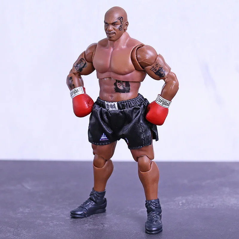 Бокс Champpion Mike Tyson Final Round Joint подвижная ПВХ фигурка Коллекционная модель