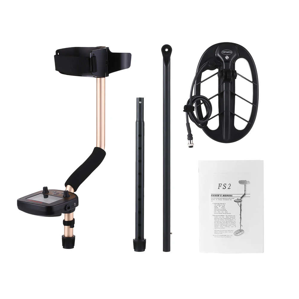 Professional Metal Detector FS2 High Sensitivity Gold Detector Underground Metal Detector Gold Detector Waterproof Search Coil