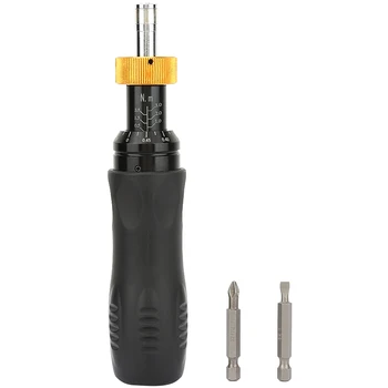 

Preset Adjustable Torque Screwdriver 0.2-1.2Nm Hex Socket RTD-3 Hexagon Socket Torque Wrench Manual Tool Screwdriver