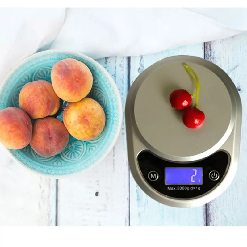 

Kitchen Milligram Weighing Stainless Steel Digital Electronic Scale for Househod 6XDD