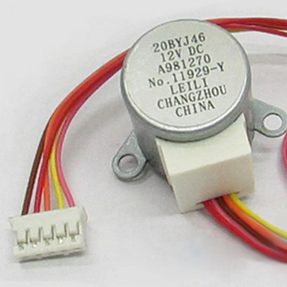 Новый шаговый двигатель 20BYJ46 12VDC 0010401871E синхронный для кондиционера