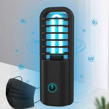 

Portable UVC Lamp Sterilizer Antibacterial UV Light Sterilizer Rechargeable Germicidal Lamp Ozone Generator Disinfection