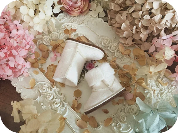 1/3, 1/4, 1/6, 1/8, BJD обувь, BJD зимние сапоги, подходит для 1/6 YOSD 1/4 MDD 1/3 SD blyth кукольные туфли кукольные аксессуары, зимняя обувь - Цвет: Белый
