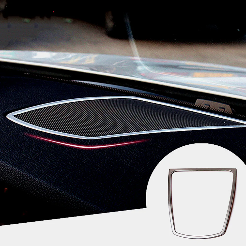 

Center speaker cover for BMW f15 f16 console dashboard tweeter audio frame trim inner sound twitter central mid range stickers
