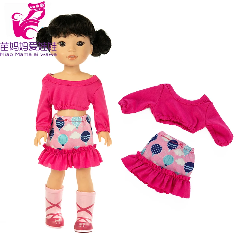 14,5 дюймов Camille Wellie Wishers кукольная одежда платье Camille 38 см 40 см Нэнси кукольная юбка подарок для маленькой девочки - Цвет: A13