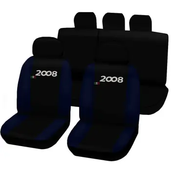 

ASIENTOS PARA AUTOMÓVILES PEUGEOT 2008 LINERS BICOLOR NEGRO - AZUL OSCURO