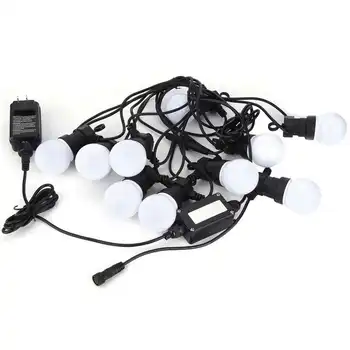 

lampada led led Outdoor Waterproof RGB LED Light Bulb String for Garden Courtyard Decoration US 100-240V 8.7m led