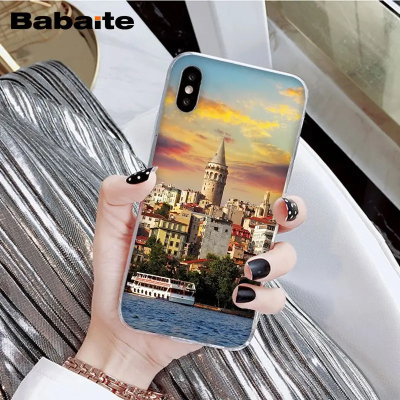 A3 Babaite индейка, турецкое здание, на заказ, фото, мягкий чехол для телефона, для iPhone 8, 7, 6, 6S Plus, 5, 5S, SE, XR, X, XS MAX, чехол - Цвет: A3