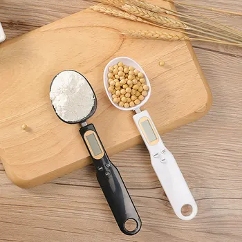 

Electronic Scale Spoon Electric Measuring Spoon Coffee Powder Scoop Household Kitchen Scale Mini Weighing Salt Seasoning Tool
