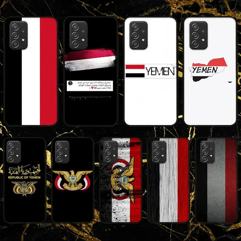Чехол для телефона с йеменским флагом Samsung Galaxy S10 S20 S21 Note10 20Plus Ultra Shell | Мобильные