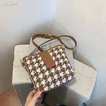 

Bags Trend Lady Women Famale Sweet Personality Wild Leather Handbag Crossbody Handbags Wool Tote Girl Shoulder Bag For Women