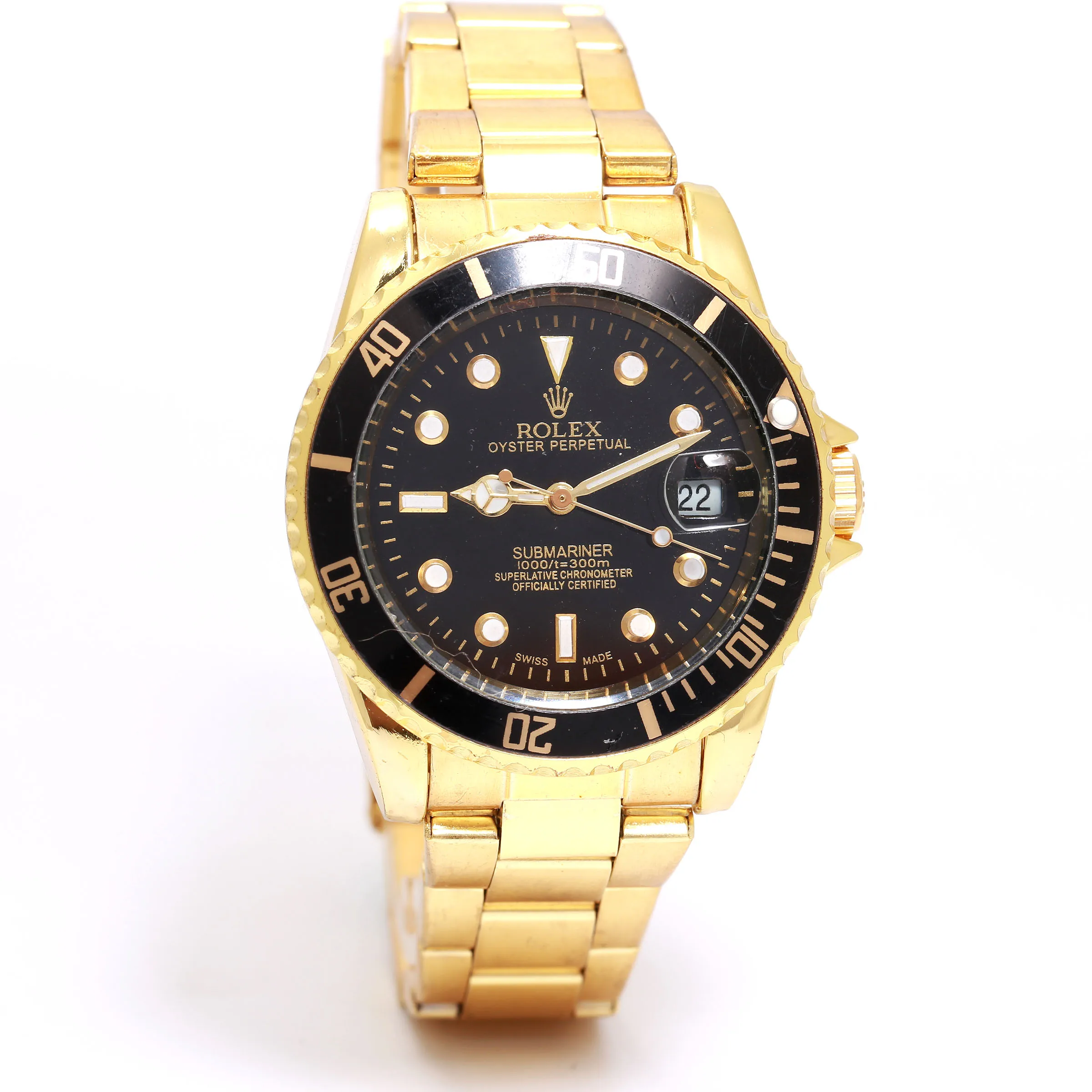 

Rolex- Men's luxury steel strap wristwatch new fashion automatic mechanical watch gift limited edition watch order28
