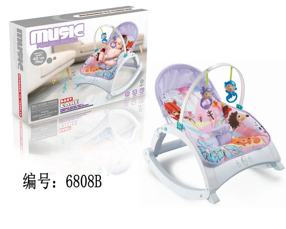 0 3years Kids Load 11kg Multifunctional Baby Sleeping Rocking Chair Vibration Comfort Music Foldable Storage Bed Music New Ride On Animal Toys Aliexpress