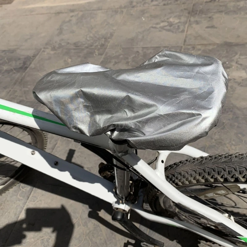 Juste de siège de vélo imperméable, housse de pluie élastique, protection  contre la poussière et les UV, accessoires de dégager de vélo, extérieur -  AliExpress