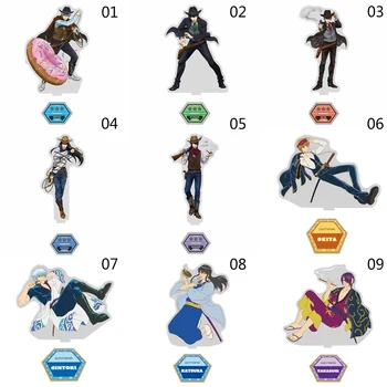 

1Pcs Anime Gintama Sakata Gintoki Acrylic Stand Model Toys Two-sided Action Figure Pendant Toy Gift