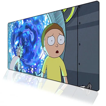 

Large Game Desk Laptop Keyboard Gamer Mouse Pad Cushion Mats Anime Rick Morty Mouse Pad Gaming CSGO DOTA2 Gift Mousepad Muismat