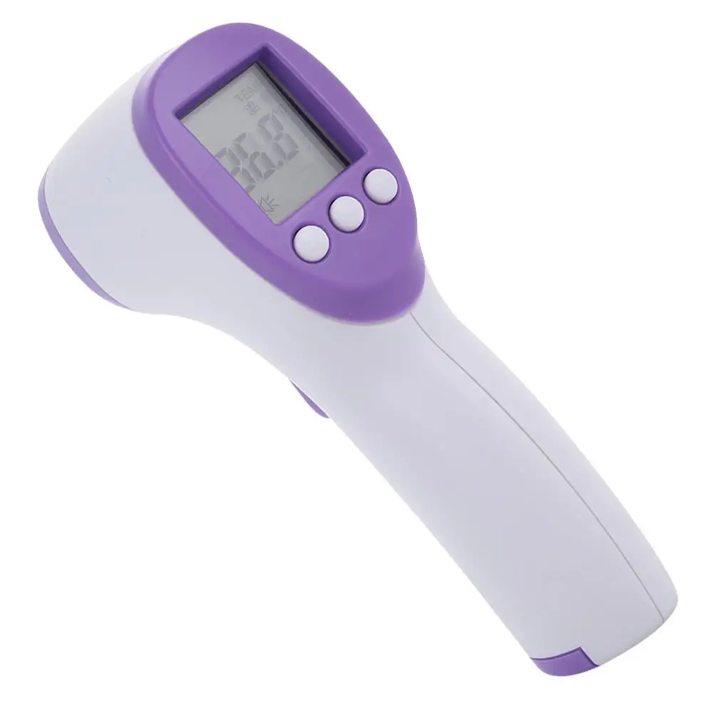 

Infrared Thermometer Thermometer Forehead Thermometer Temperature Measurement Tool Black Red ABS with LCD Quick Accurate