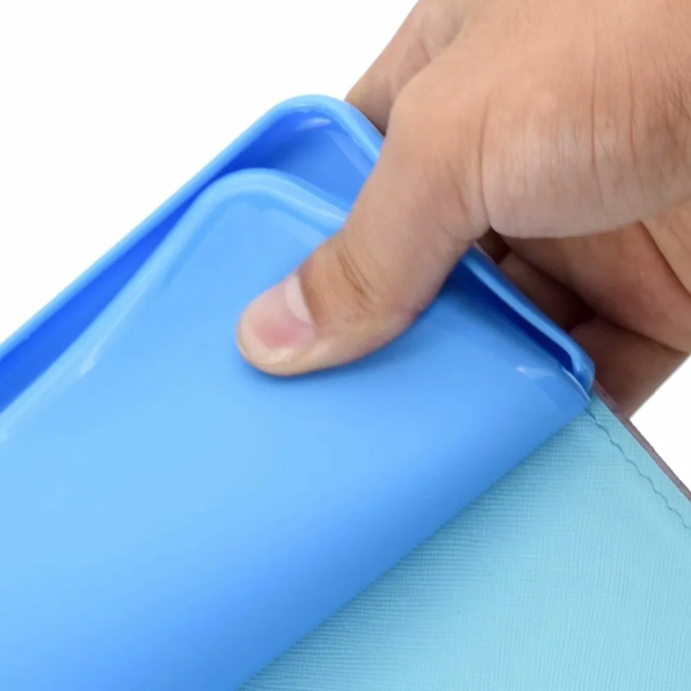 Модный детский универсальный чехол из искусственной кожи для Ipad Mini 1 2 3 4 5 7," с магнитной застежкой и подставкой с отделением для карт+ ручка