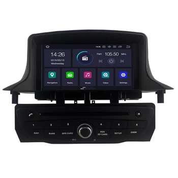 

7 Inch 2 Din Android 10 Car DVD Player For Megane 3 Fluence 2009-2015 WIFI GPS Radio Multimedia Steering Wheel Stereo IPS