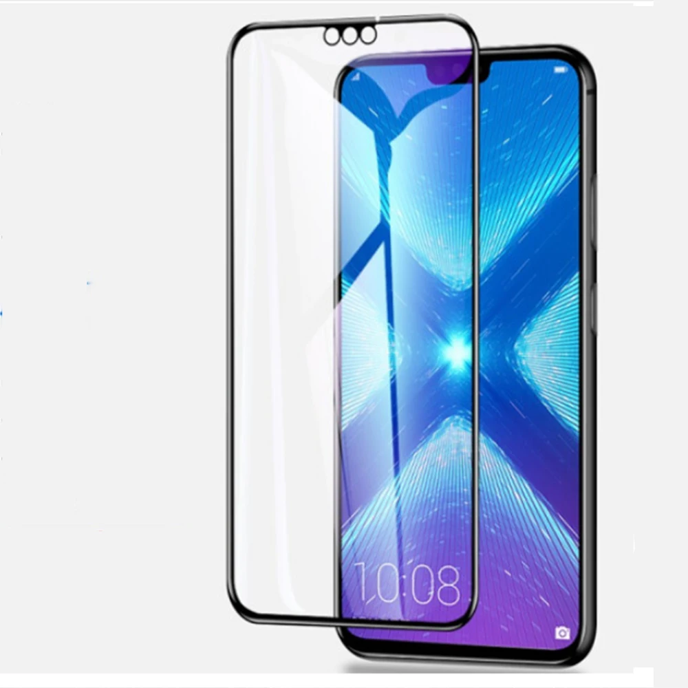 Закаленное стекло на весь экран для Honor 8X 8 X Max Защитное Huawei 8C C экрана|Защитные