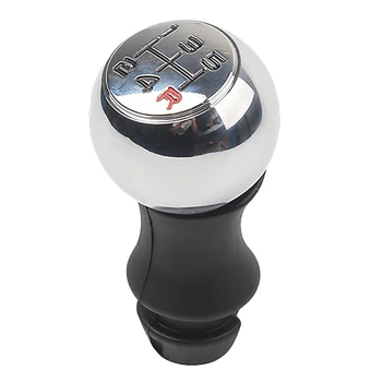 

Car Modified Gearshift Head 5-Speed Gearshift Head Modified Electroplated Gearshift Head Suitable for Peugeot