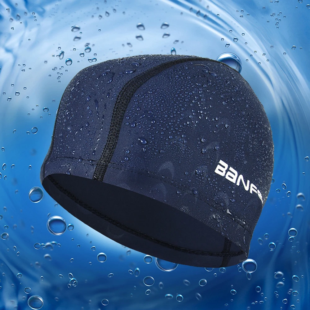 Adults Swimming Caps Men Women Long Hair Waterproof Swim Pool Cap Ear Protect Large Natacion Badmuts Silicone Diving Hat