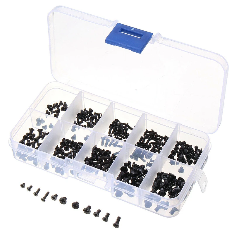 300pcs Screws Laptop Universal Laptop Computer Repair Electronic Tool Mini Digital Mechanical Screw Kit