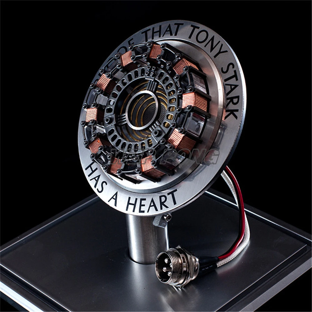 Metal MK2 MK1 Model Toys Chest Lamp Super Hero 11 Arc Reactor Action