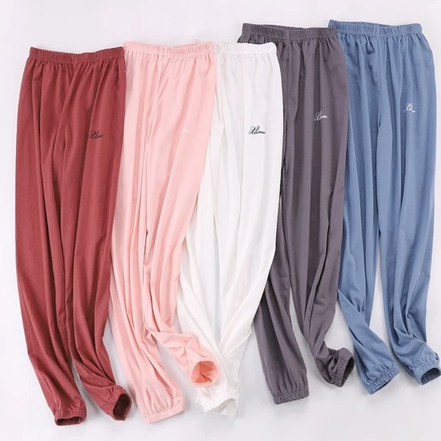 Lounge Wear Pants Women Cotton  Comfortable Home Sleep Bottoms - New  Spring/summer - Aliexpress