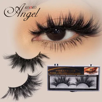

Wowangel Eyelashes 3D Mink Lashes Ultra Fluffy Collection Medium Volume Mink False Eyelashes Cruelty free Lashes