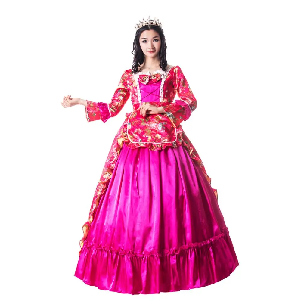 Лучшие продажи Rococo викторианское платье Мари Антуанетты викторианская эпоха