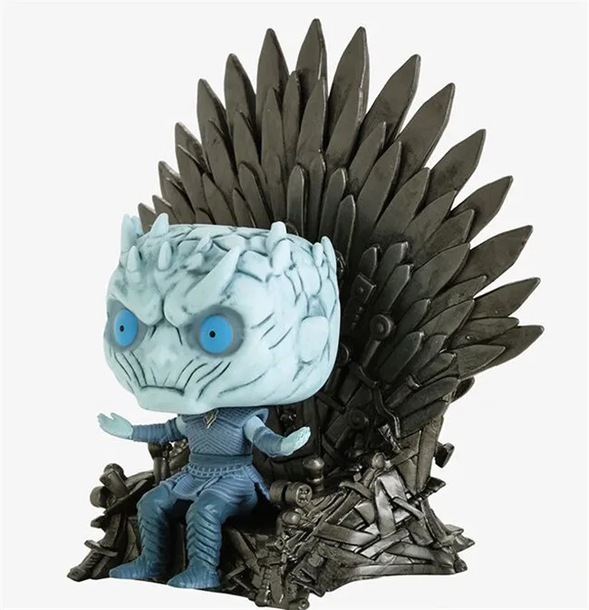 Поп-Игра престолов из игры Песнь Льда и Огня 073 Cersei 074 Дейенерис 075 ночной Король трон Гараж Комплект