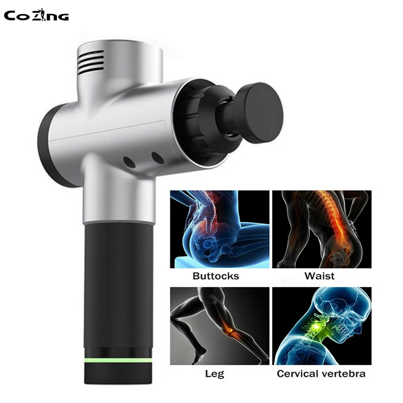 

Portable Pain Treatment Apparatus Deep Muscle Massage Gun Muscle Massager Therapy Muscle Exercise Body Pain Relief Relaxation