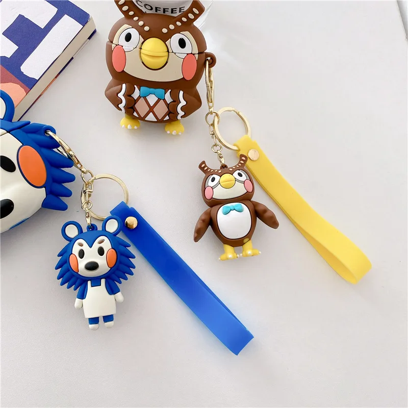 2020 New Animal Crossing Keychain Fashion Jewelry Accessories Cute