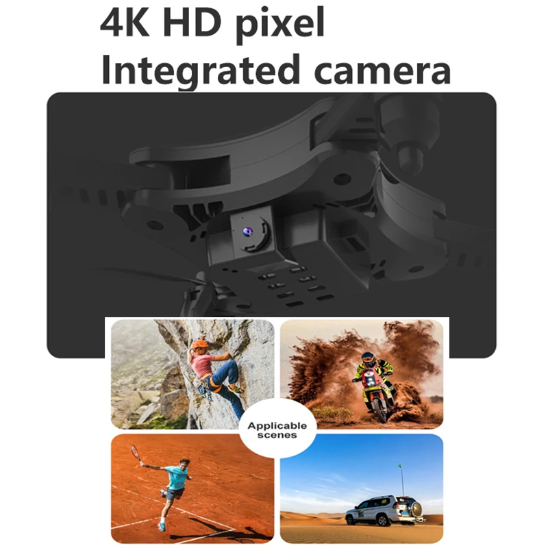 KEELEAD KY902 мини-Дрон 4K wifi HD камера дроны дистанционное управление Голосовое управление мВ производство складной Квадрокоптер Дрон VS LF606