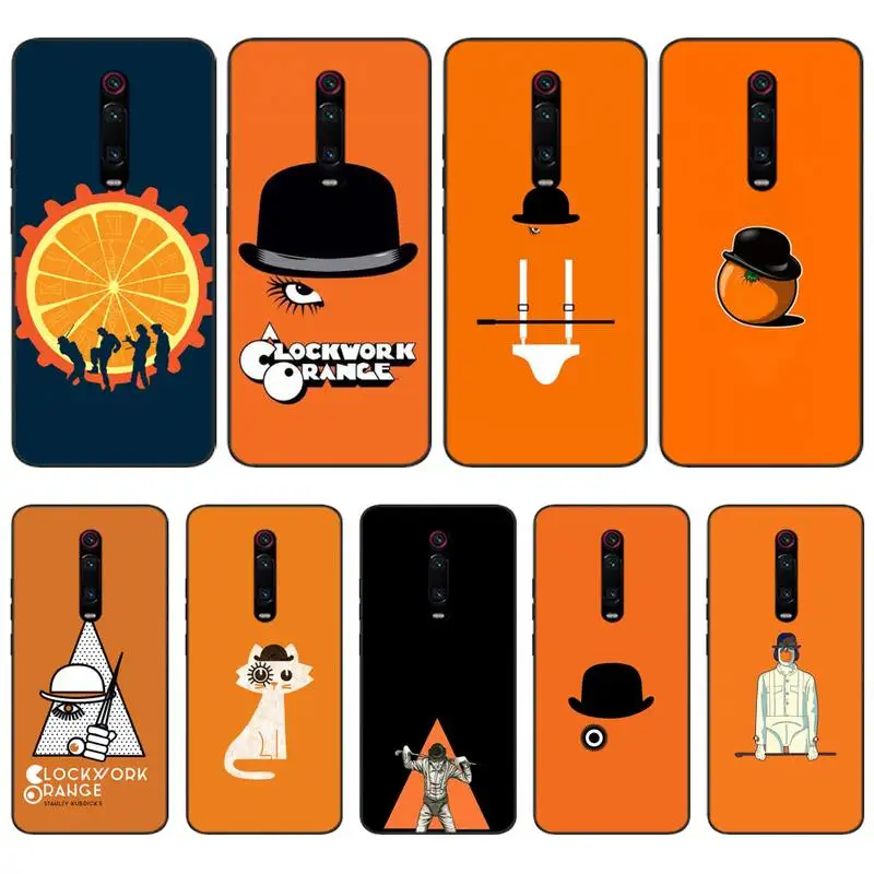 

A Clockwork Orange Fashion Phone Case For Xiaomi Note 10 Pro 9 SE 9T Pro Cover For Redmi Note 9s 8 Pro K20
