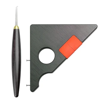 

Knot Tying Tool Portable Fishing Line Winder Set Practical Outdoor Hook Gauge Bobbin Knotter Accessories Double-headed Needle