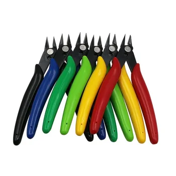 

100Pcs Mini Diagonal Electrician Cutting Pliers Long Nose Pliers For LCD Motherboard Repairing Cutting Wire Industrial Tool