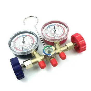 

Replacement Air Condition Pressure Gauge Measure Accessories Tool Set Car