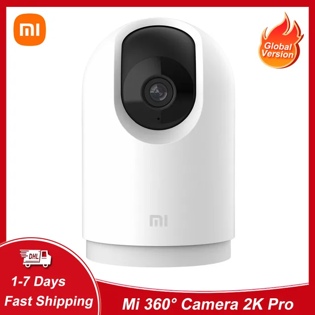 $US $53.99 Xiaomi Mi 360° Home Security Camera 2K Pro Baby Monitor Upgraded 3 Million Pixels Full Colour in Low-light Mi Home APP Control