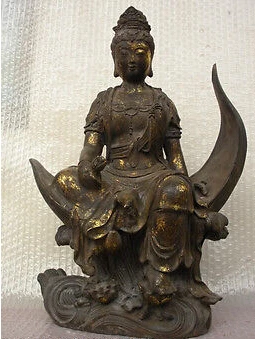 Статуя Будды Bodhisattva Kwan-Yin 8 дюймов |