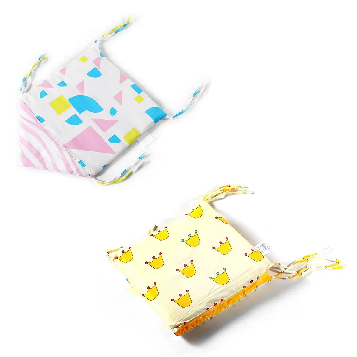 Многоцветное детское постельное белье, четыре сезона, универсальное одеяло, покрывало из чистого хлопка, предотвращающее столкновения, детское постельное белье
