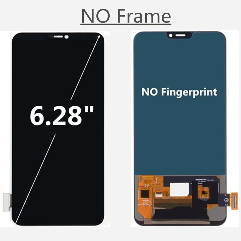 ЖК дисплей TFT 6 28 &quotбез отпечатков пальцев для vivo X21 X21A X21UD X21UDA + сенсорный экран
