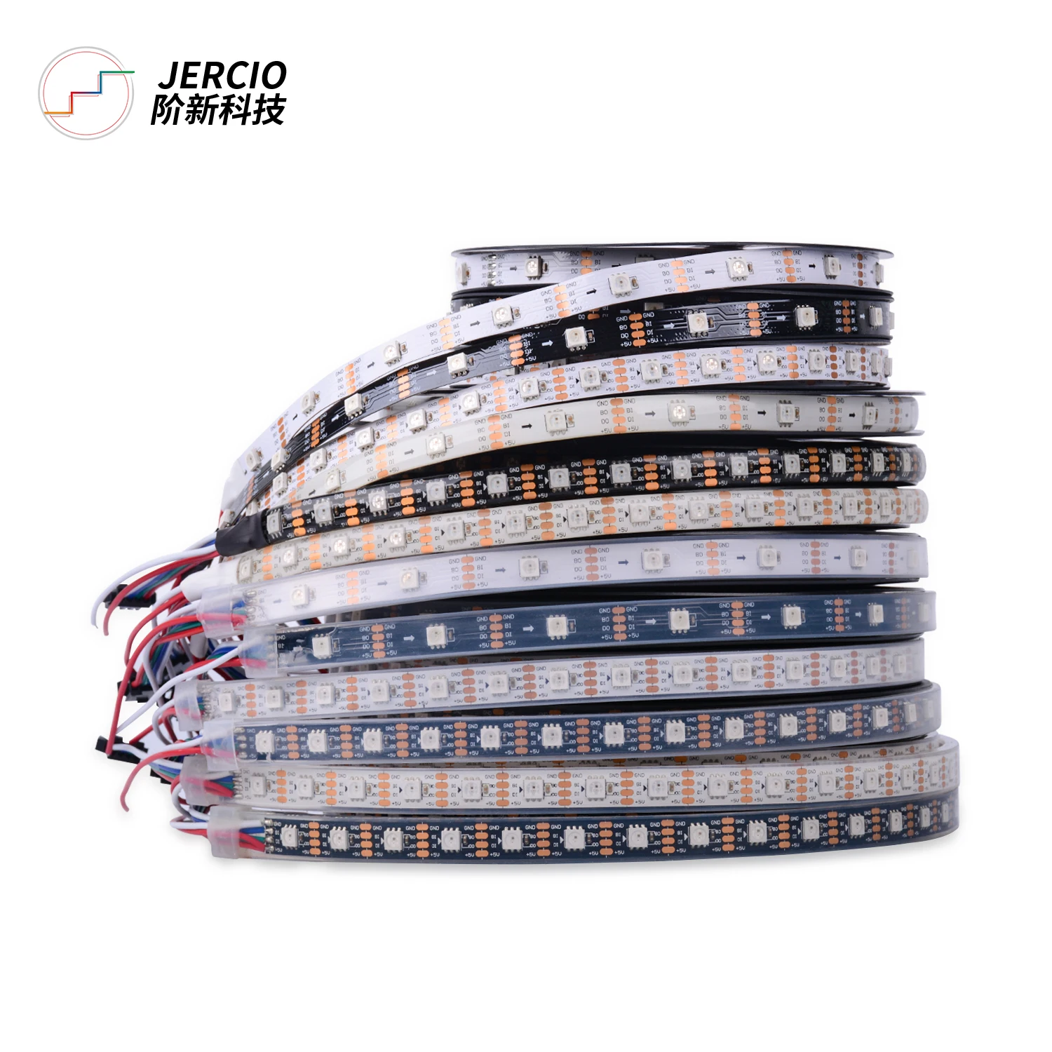 JERCIO 1 м/2 м/4 м/5 м XT1511S (может заменить WS2813b) точечное возобновление двойной линии