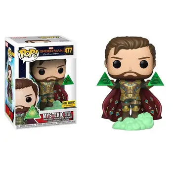 

FUNKO POP Marvel Spider-Man Far From Home Mysterio #477 Vinyl Action Figures Collection Model Toys for Children Birthday Gifts